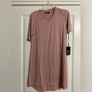 Michael Lauren Shirt Dress New Pink Small